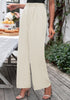 Vanilla Ice Women's High Waisted Wide Leg Business Work Pants