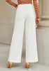 Bright White Women's Stretchy Pull On Jeans High Waisted Denim Pants