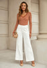 Bright White Women's Stretchy Pull On Jeans High Waisted Denim Pants