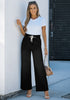 True Black Women's High Waisted Straight Leg Wide Leg Y2K Jeans Pants