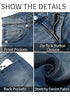 LookbookStore Skinny Jeans for Women Trendy High Waist Slim Fit Comfort Jeggings Jeans Stretchy Denim Pants Work Casual