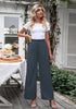 Folkstone Gray Women's High Waisted Wide Leg Business Work Pants