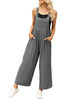 Ultimate Gray Women's Vintage Summer Outfits Loose Wide Leg Overalls