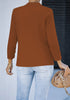 Amber Brown Women's Brief 3/4 Sleeve Suit Blazer Open Front Cardigan Casual Jackets