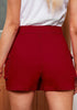 True Red Women's High Waist Cargo Pocket Skirt Y2K Short