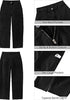 True Black Women's Jeans Denim Relaxed Straight Ankle Length Barrel Cargo Pant