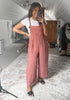 Cranberry Women's Vintage Summer Outfits Loose Wide Leg Overalls