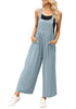 Lake Blue Women's Vintage Summer Outfits Loose Wide Leg Overalls