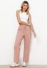 Misty Rose Women's Relaxed Fit Drawstring Regular Full Length Hiking Casual Baggy Pant