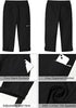 Black Women Waist High Waist Slight Stretch Capri Elastic Wais