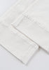 Cream White Women's High Waisted Jeans Wide Leg Jeans Stylish Commuter Jeans Comfortable Jeans