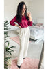 Vanilla Ice Women's High Waisted Wide Leg Business Work Pants