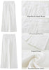 Bright White Women's Stretchy Pull On Jeans High Waisted Denim Pants
