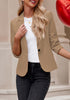LookbookStore Blazers for Women Suit Jackets Dressy 3/4 Sleeve Blazer Business Casual Outfits for Work