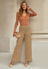 Iced Coffee Women's Stretchy Pull On Jeans High Waisted Denim Pants