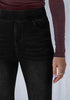 Black Washed Women's Stretch Slim Jeans High Waist Versatile Fashion Jeans Trousers Jeans