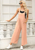 Coral Sands Women's Vintage Summer Outfits Loose Wide Leg Overalls
