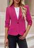 LookbookStore Blazers for Women Suit Jackets Dressy 3/4 Sleeve Blazer Business Casual Outfits for Work