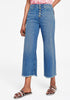 Classic Blue Women's Classic High Waist Denim Jeans with Button Fly