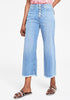 Turquoise Blue Women's Classic High Waist Denim Jeans with Button Fly