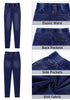 Darkness Blue Washed Women's Stretch Slim Jeans High Waist Versatile Fashion Jeans Trousers Jeans