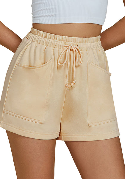 Vanilla For Women's Athletic Drawstring Gym Jogger Relaxed Fit Shorts