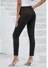 Women's Business Casual High Waisted Skinny Straight Leg Stretch Trouser Pants