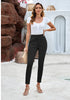 Women's Business Casual High Waisted Skinny Straight Leg Stretch Trouser Pants