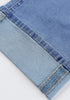 Medium Blue Women's Fashionable High Waisted Wide Leg Jeans Casual Jeans Versatile for Commuting