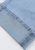 Lakeside Blue Women's Fashionable High Waisted Wide Leg Jeans Casual Jeans Versatile for Commuting