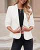 LookbookStore Blazers for Women Suit Jackets Dressy 3/4 Sleeve Blazer Business Casual Outfits for Work