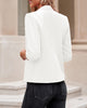 LookbookStore Blazers for Women Suit Jackets Dressy 3/4 Sleeve Blazer Business Casual Outfits for Work