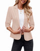 LookbookStore Blazers for Women Suit Jackets Dressy 3/4 Sleeve Blazer Business Casual Outfits for Work