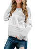 LookbookStore Women Ugly Christmas Tree Reindeer Holiday Knit Sweater Pullover