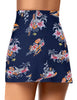 LookbookStore Women High Waist Swim Skirt Bikini Bottom Tie Side Tankini Skort