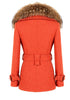 Detachable Faux Fur Collar Coat - Orange ,  - Lookbook Store, Lookbook Store
 - 10
