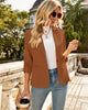 LookbookStore Blazers for Women Suit Jackets Dressy 3/4 Sleeve Blazer Business Casual Outfits for Work