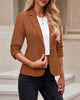 LookbookStore Blazers for Women Suit Jackets Dressy 3/4 Sleeve Blazer Business Casual Outfits for Work