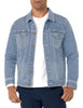 Neonjacc Men's Denim Jean Jacket with Pockets