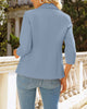 LookbookStore Blazers for Women Suit Jackets Dressy 3/4 Sleeve Blazer Business Casual Outfits for Work