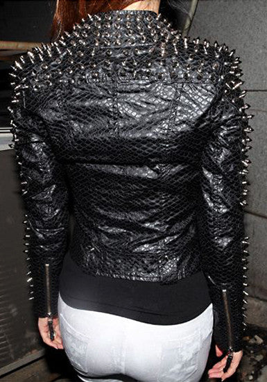 Spiked Studs Jacket - Fully Lined Jacket