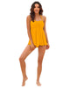 Women's Halter Bandeau Self-Tied Tankini Set Two Pieces Swimsuits
