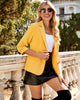 LookbookStore Blazers for Women Suit Jackets Dressy 3/4 Sleeve Blazer Business Casual Outfits for Work