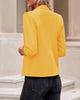 LookbookStore Blazers for Women Suit Jackets Dressy 3/4 Sleeve Blazer Business Casual Outfits for Work