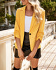 LookbookStore Blazers for Women Suit Jackets Dressy 3/4 Sleeve Blazer Business Casual Outfits for Work