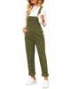 Winter Moss Womens Overalls Corduroy Bib Adjustable Straps Fashion Jumpsuit Overall for Women with Pocket