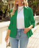 LookbookStore Blazers for Women Suit Jackets Dressy 3/4 Sleeve Blazer Business Casual Outfits for Work