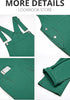 Alpine Green Womens Overalls Corduroy Bib Adjustable Straps Fashion Jumpsuit Overall for Women with Pocket