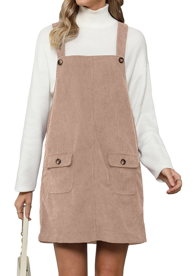 Toasted Almond Women's Fashion Adjustable Straps Corduroy Overalls Pin Lookbook Store Toasted Almond Women's Fashion Adjustable Straps Corduroy Overalls Pin Lookbook Store