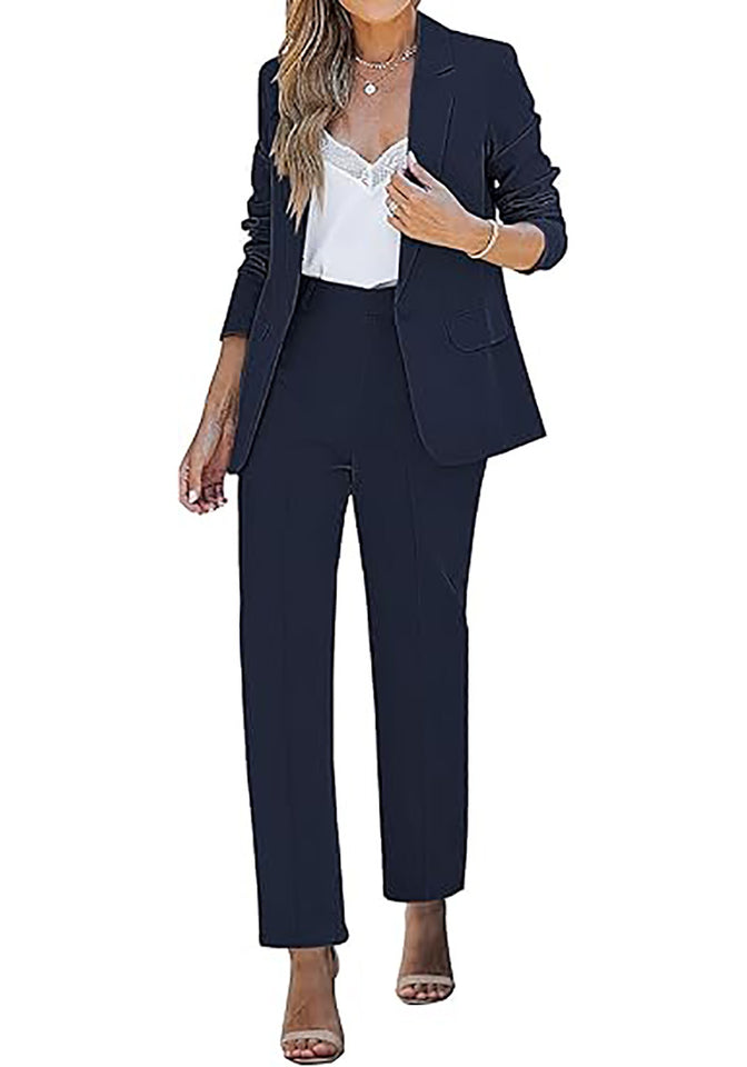 navy blue dress jacket women's Women's Navy Blue Blazer, 8 Short